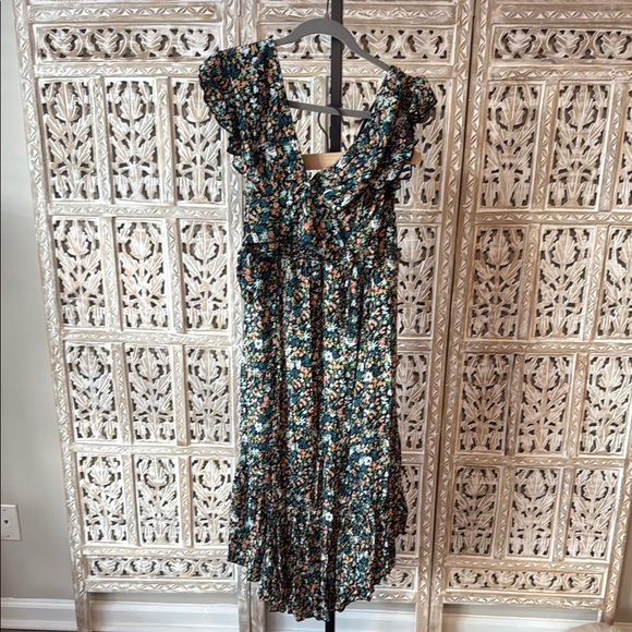 Free People Dresses & Skirts - Free People Floral Ruffle Two Piece Set